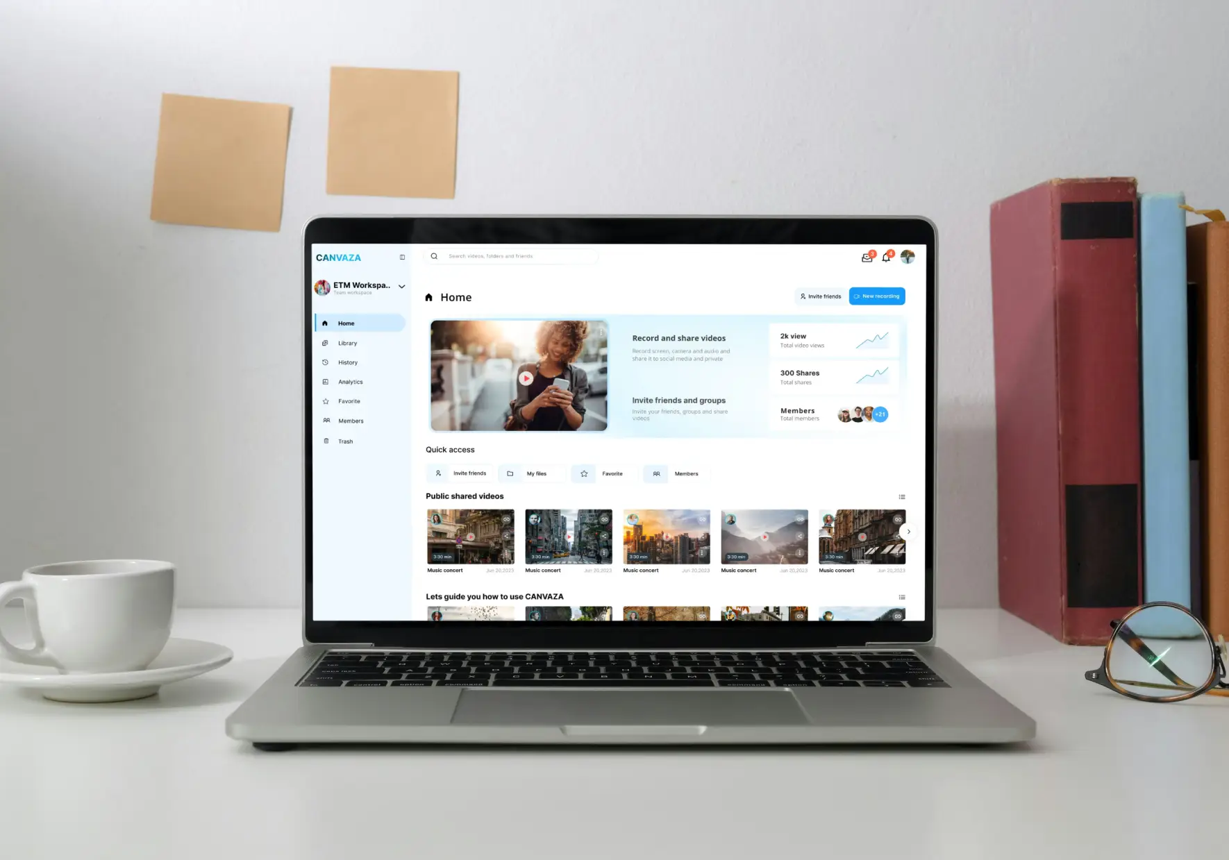 Enhancing Communication and Collaboration with Canvaza
